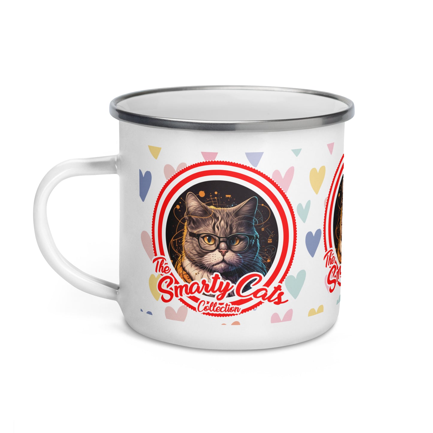 Cat Lovers Coffee Mug - Smarty Cats #01, Cute Cat Mug, Dog Mom Gift, Dog Dad Gift, Dog Lovers Gift Idea, Coffee Cup