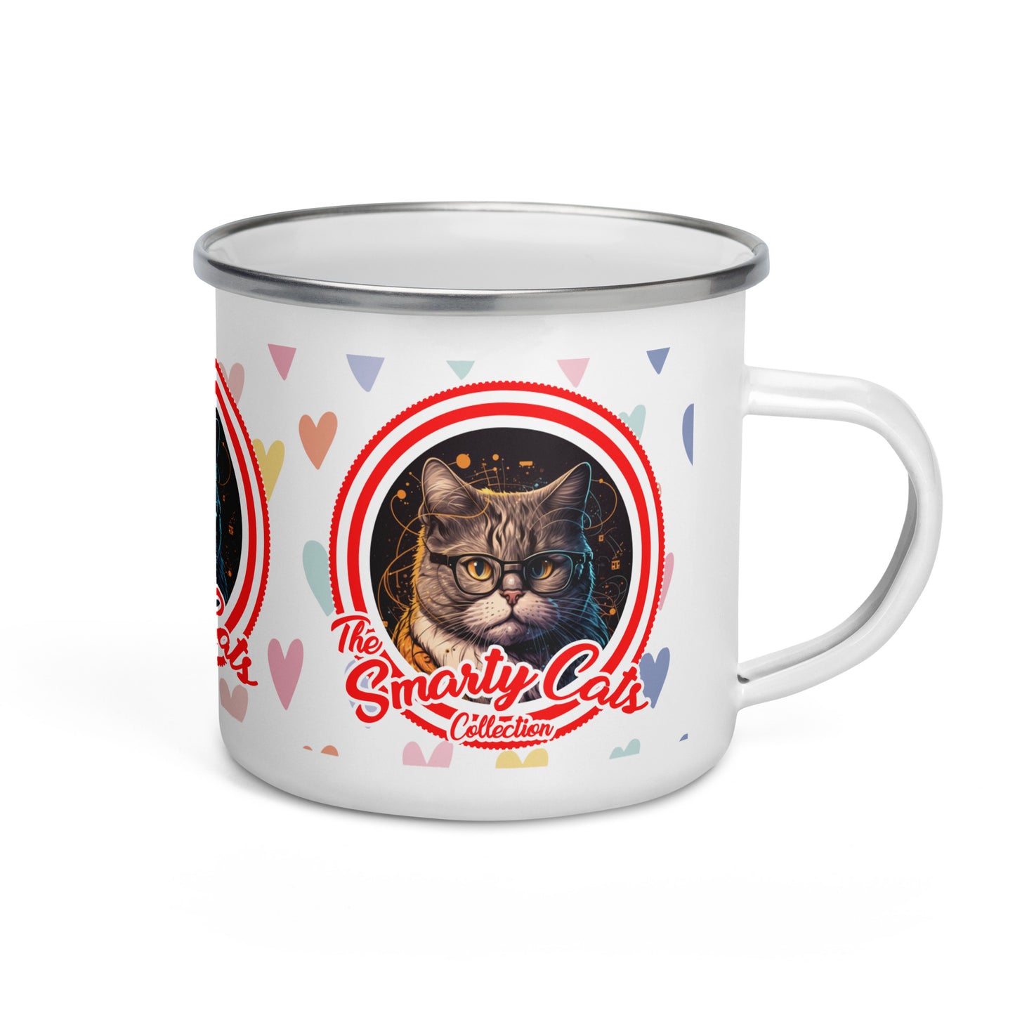 Cat Lovers Coffee Mug - Smarty Cats #01, Cute Cat Mug, Dog Mom Gift, Dog Dad Gift, Dog Lovers Gift Idea, Coffee Cup