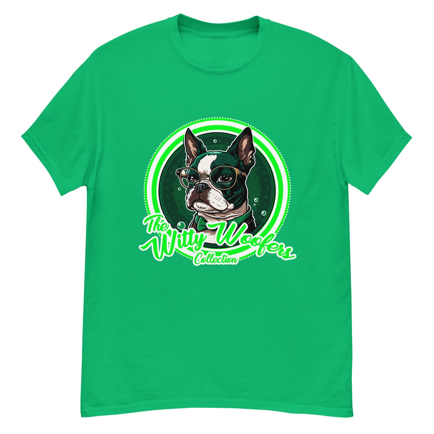 Dog Lovers T-shirt - Witty Woofers St Paddy's Day #01, Dog Mom Gifts, Dog Dad Gifts, Gift Idea for Dog Lovers, Holiday Tee, St Patrick's Day