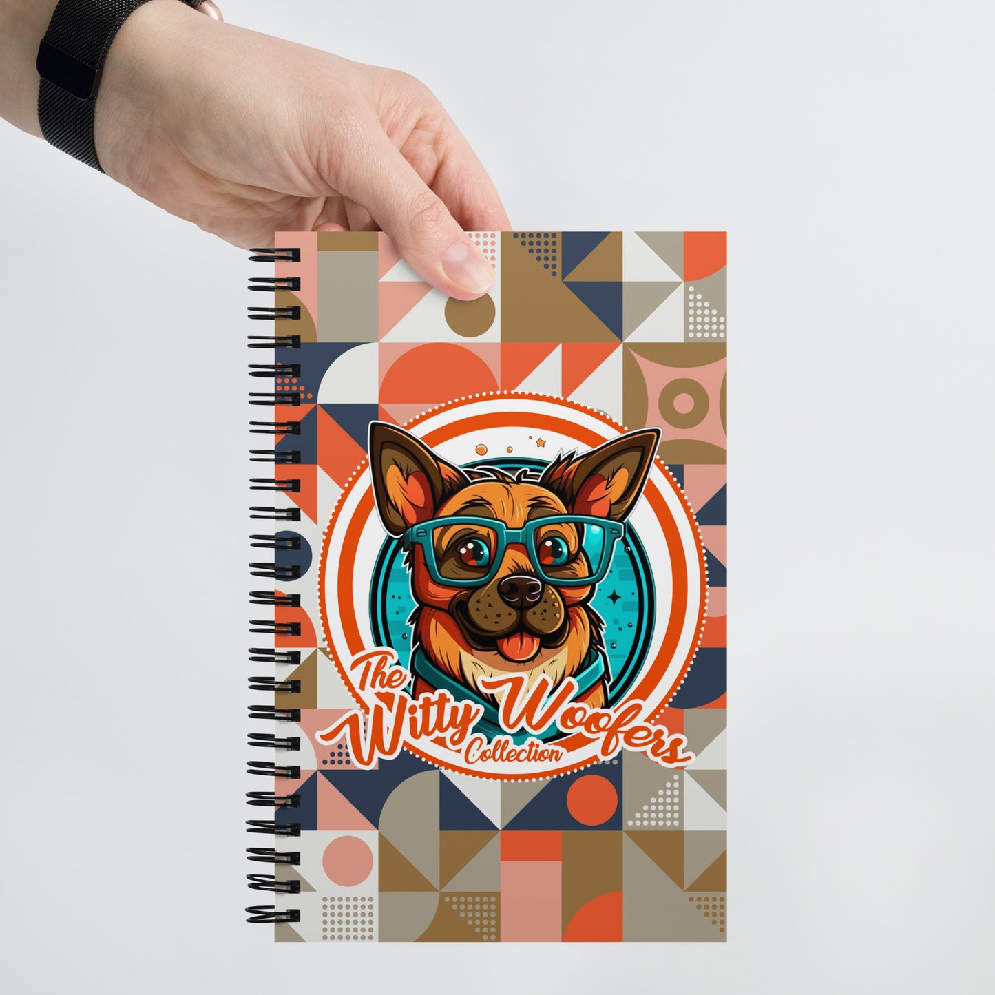 Witty Woofers #06 Spiral Notebook