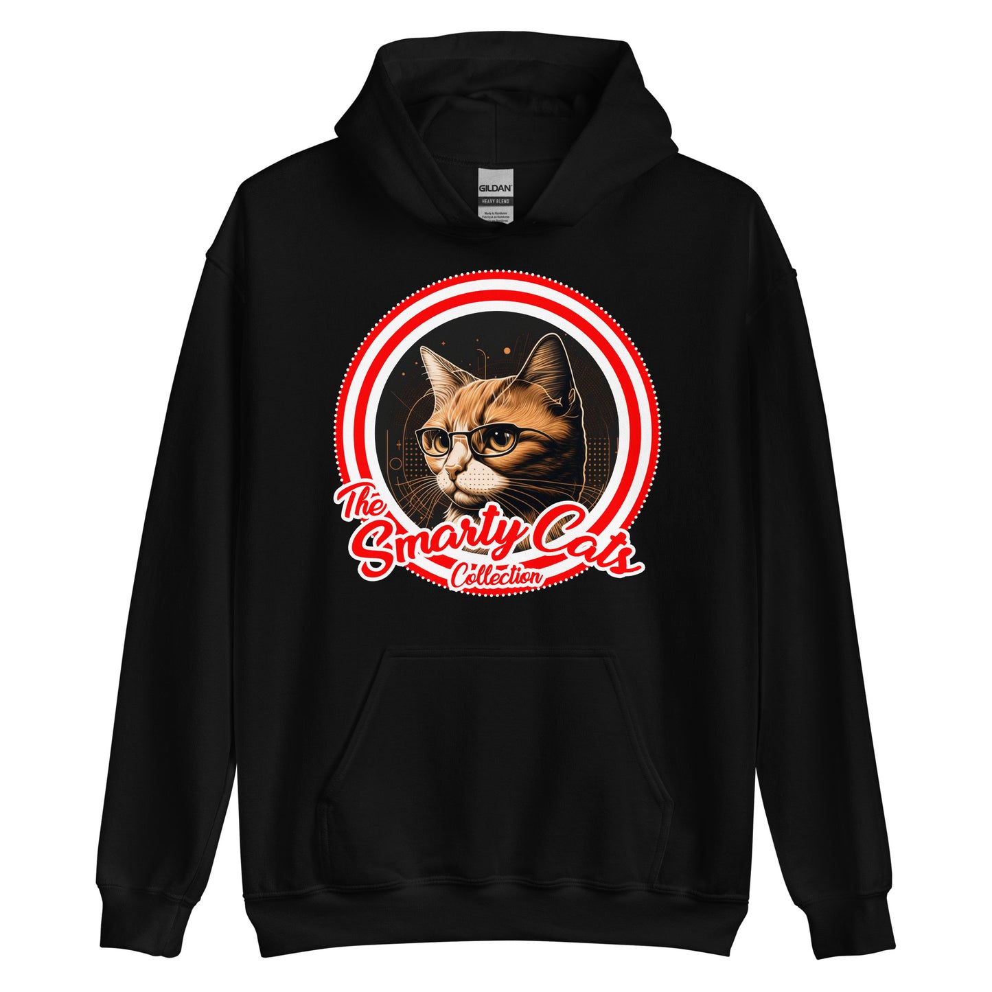 Smarty Cats #03 Cute & Adorable Cat Design Hoodie, Cat Mom, Cat Dad, Cat Lovers Gift Idea