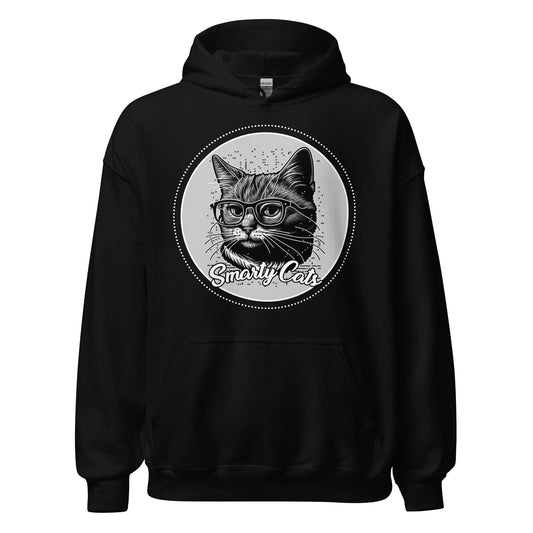 Smarty Cats #10 Cute Cat Design Hoodie, Cat Mom, Cat Dad, Cat Lovers Gift Idea