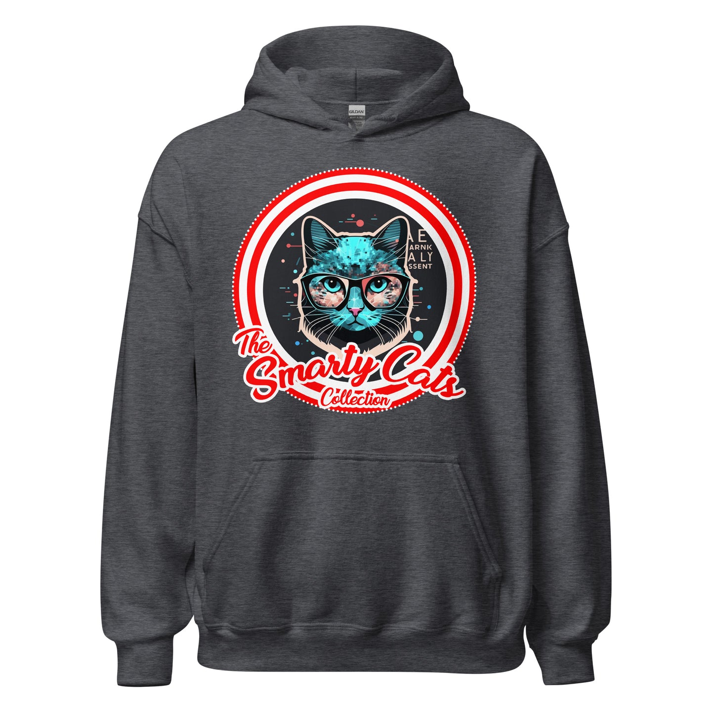 Smarty Cats #02 Cute Cat Hoodie, Cat Mom, Cat Dad, Cat Lovers Gift Idea, Spring Fashion