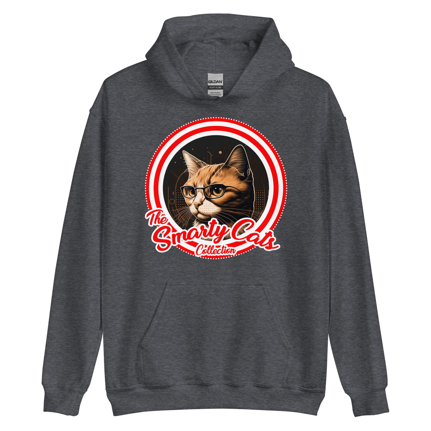 Smarty Cats #03 Cute & Adorable Cat Design Hoodie, Cat Mom, Cat Dad, Cat Lovers Gift Idea