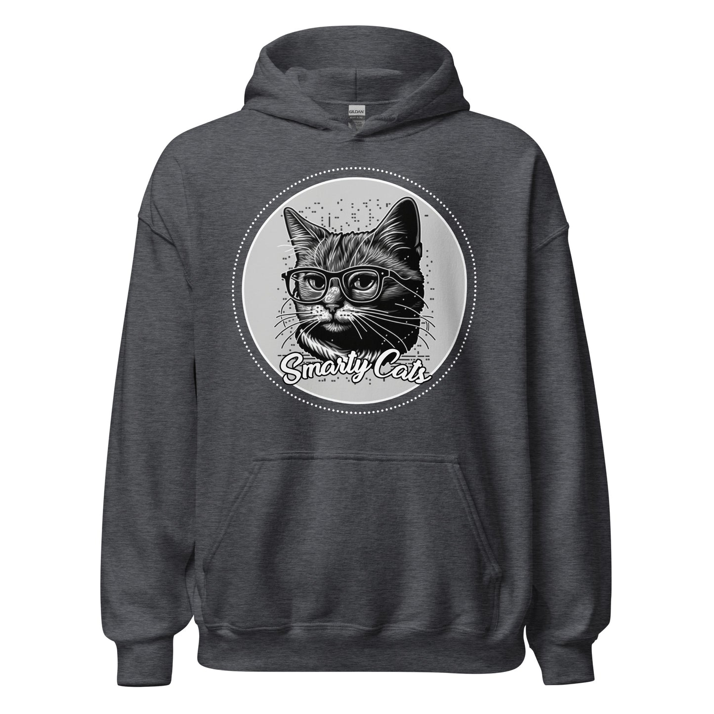 Smarty Cats #10 Cute Cat Design Hoodie, Cat Mom, Cat Dad, Cat Lovers Gift Idea