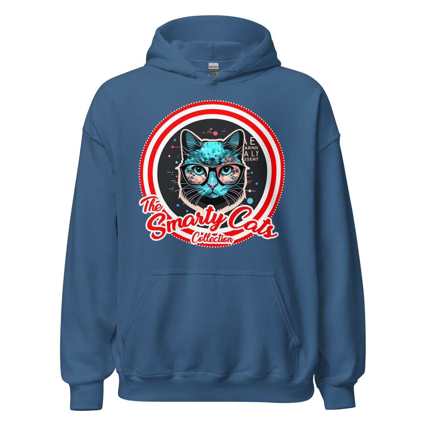 Smarty Cats #02 Cute Cat Hoodie, Cat Mom, Cat Dad, Cat Lovers Gift Idea, Spring Fashion