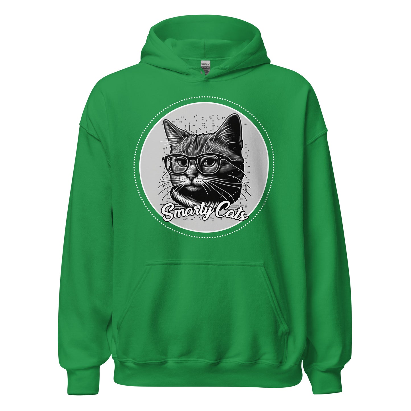 Smarty Cats #10 Cute Cat Design Hoodie, Cat Mom, Cat Dad, Cat Lovers Gift Idea