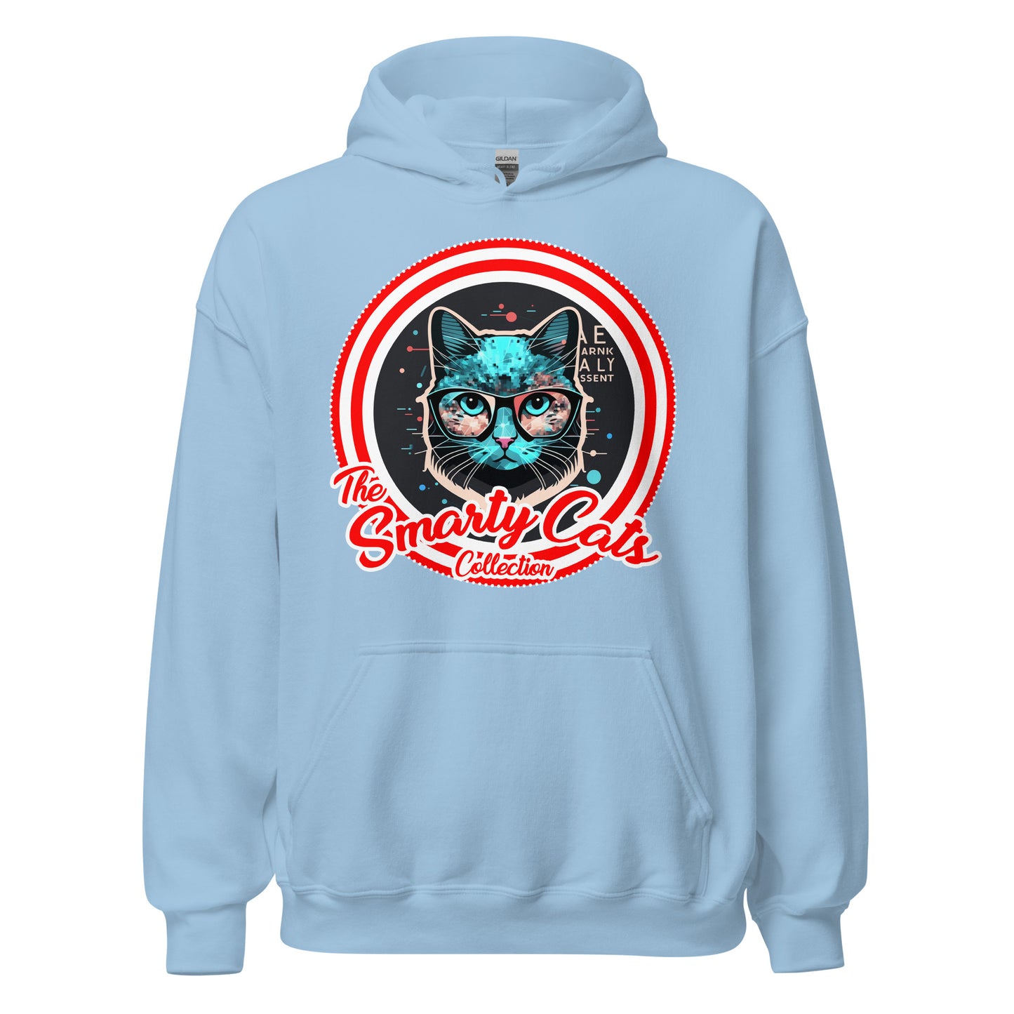 Smarty Cats #02 Cute Cat Hoodie, Cat Mom, Cat Dad, Cat Lovers Gift Idea, Spring Fashion