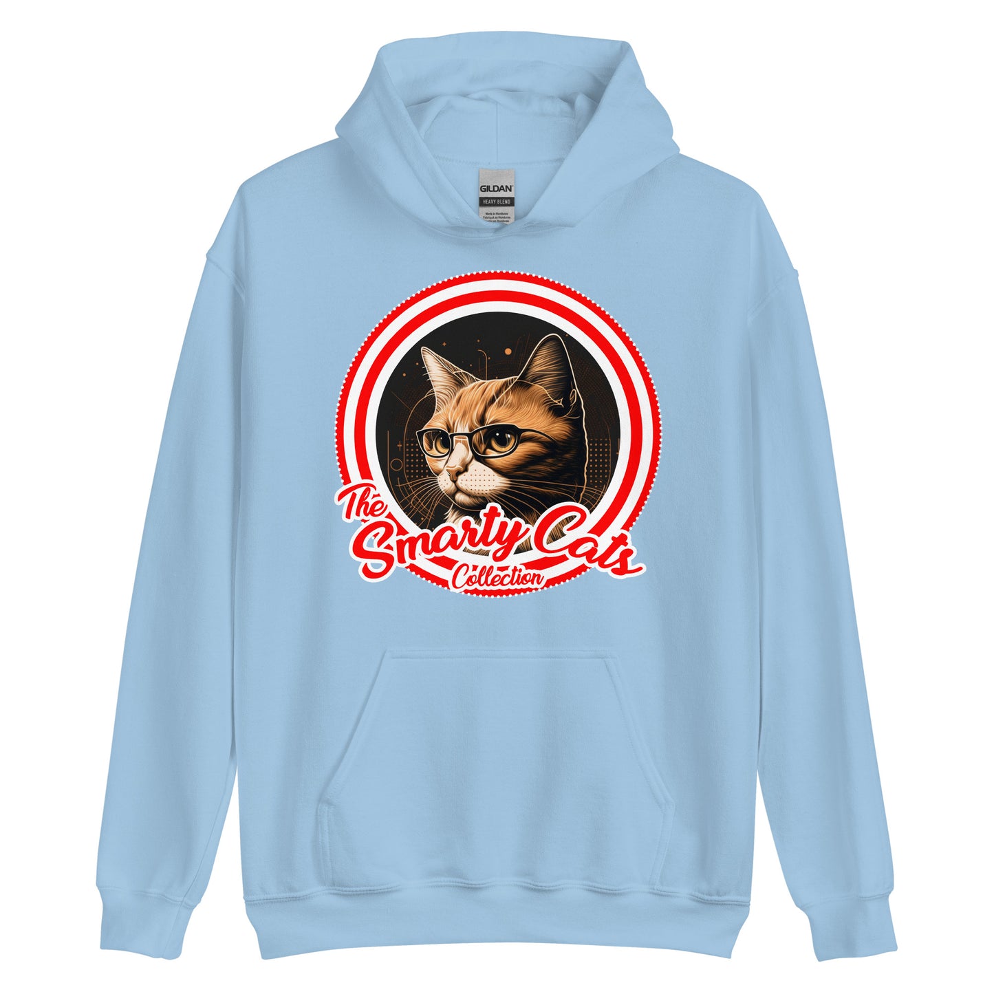 Smarty Cats #03 Cute & Adorable Cat Design Hoodie, Cat Mom, Cat Dad, Cat Lovers Gift Idea