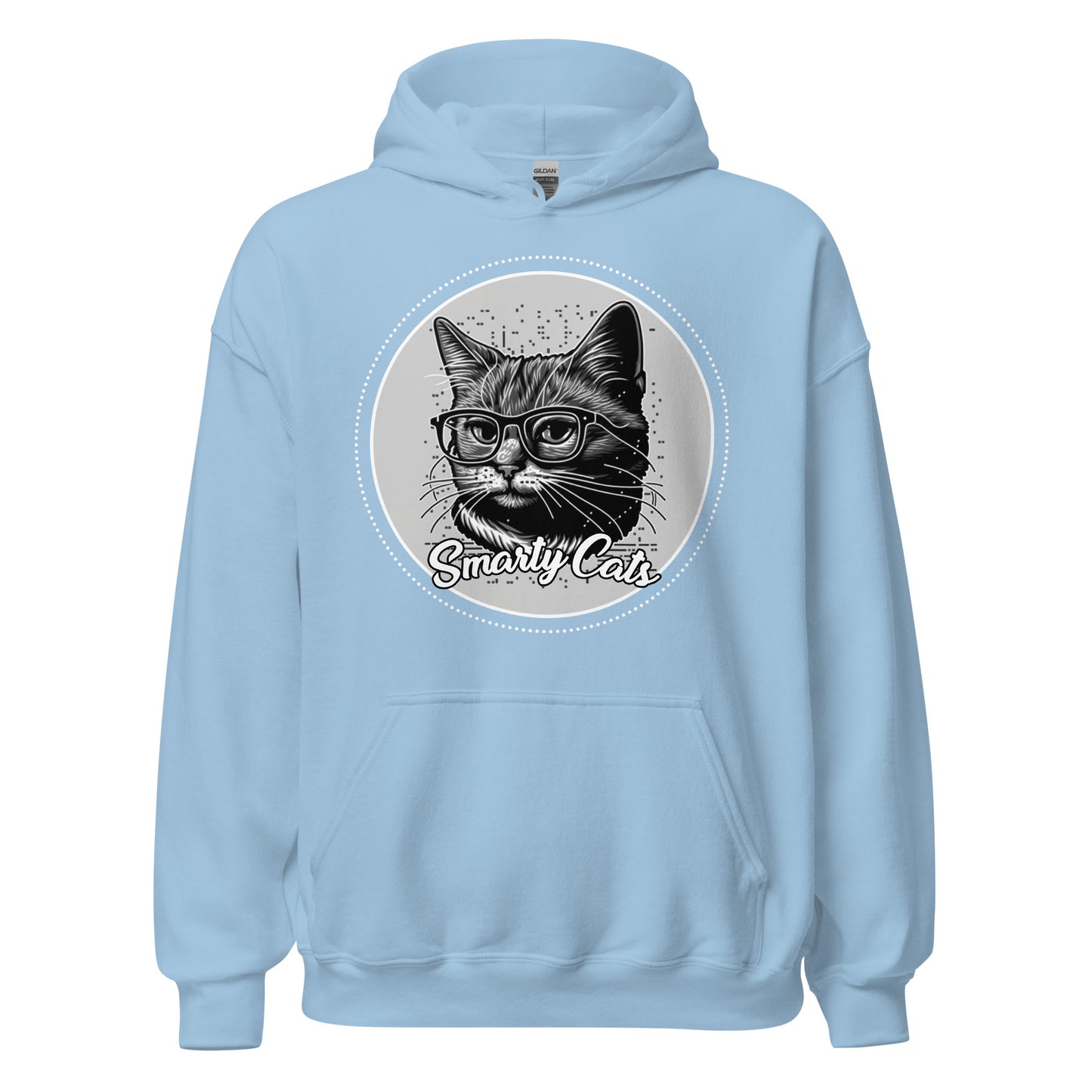 Smarty Cats #10 Cute Cat Design Hoodie, Cat Mom, Cat Dad, Cat Lovers Gift Idea