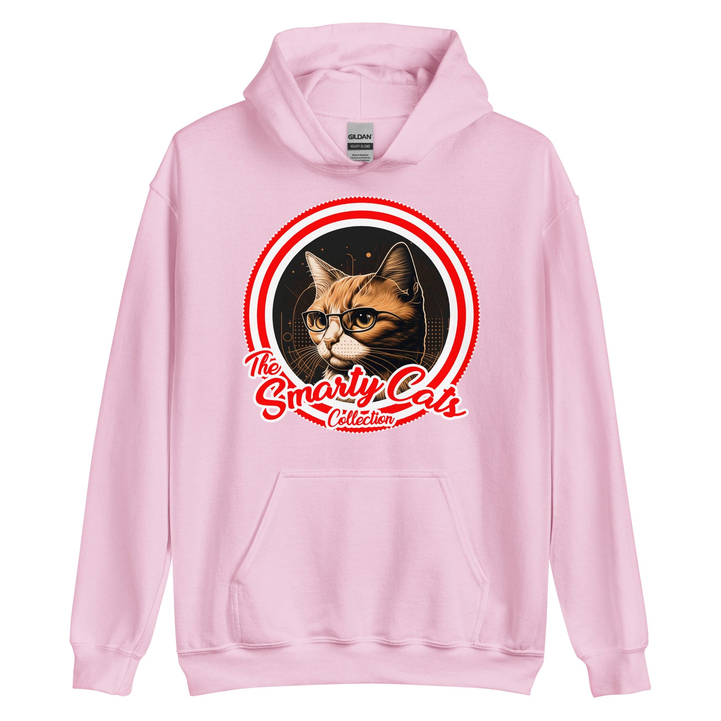 Smarty Cats #03 Cute & Adorable Cat Design Hoodie, Cat Mom, Cat Dad, Cat Lovers Gift Idea