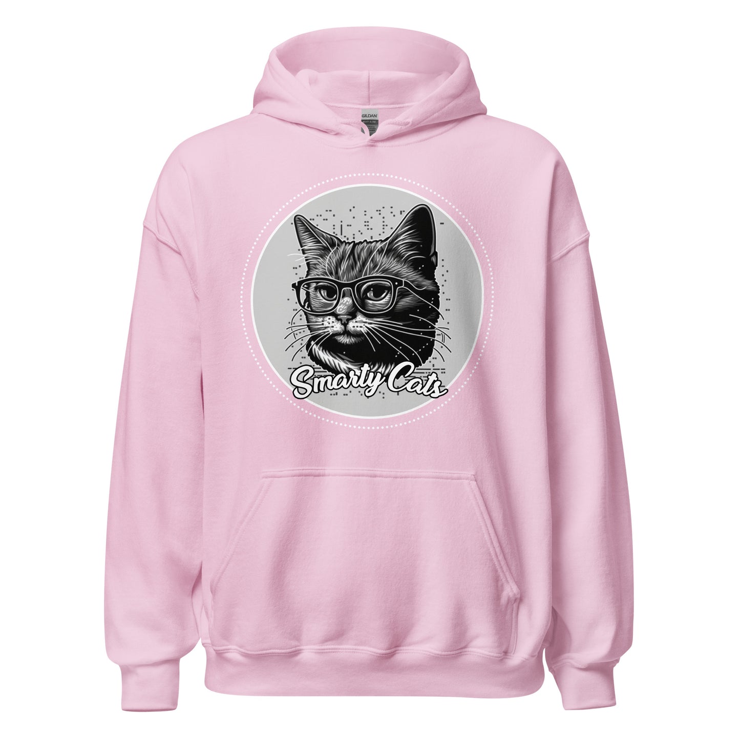 Smarty Cats #10 Cute Cat Design Hoodie, Cat Mom, Cat Dad, Cat Lovers Gift Idea