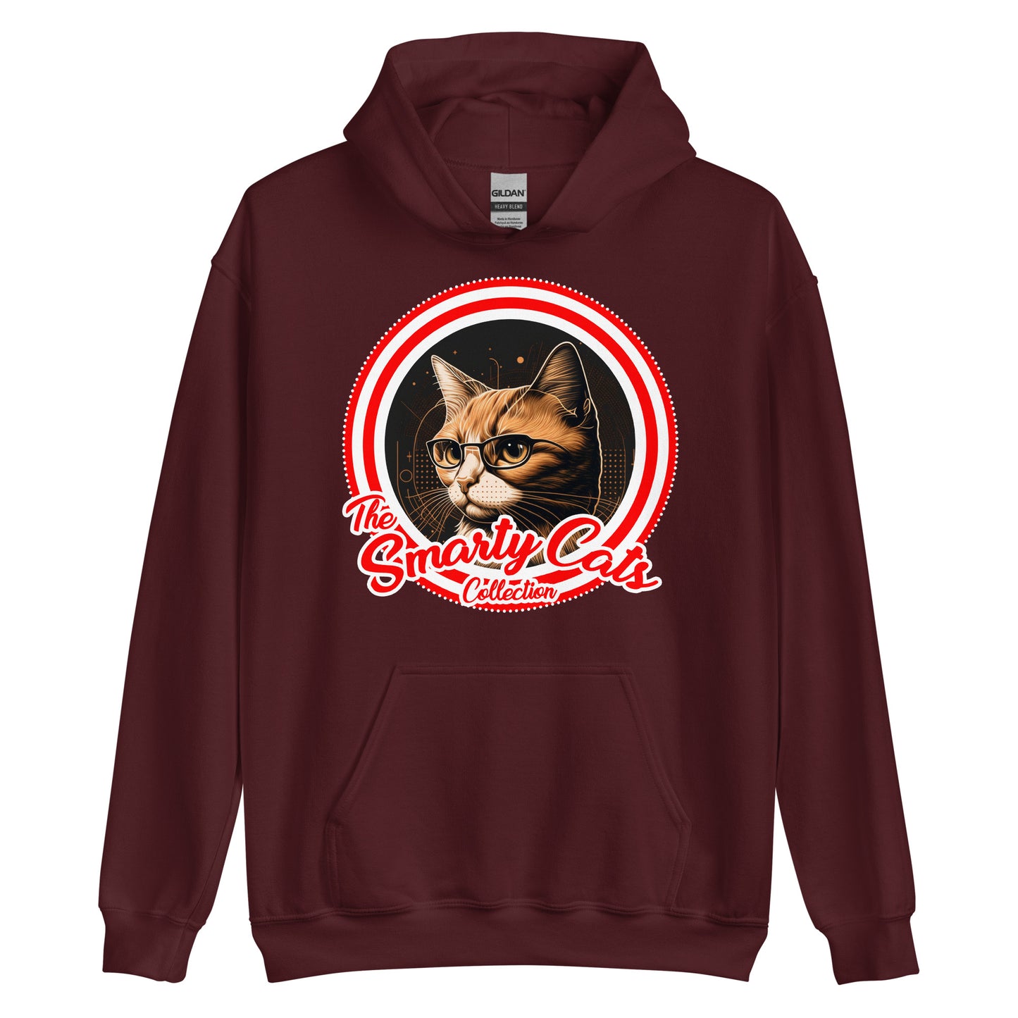 Smarty Cats #03 Cute & Adorable Cat Design Hoodie, Cat Mom, Cat Dad, Cat Lovers Gift Idea