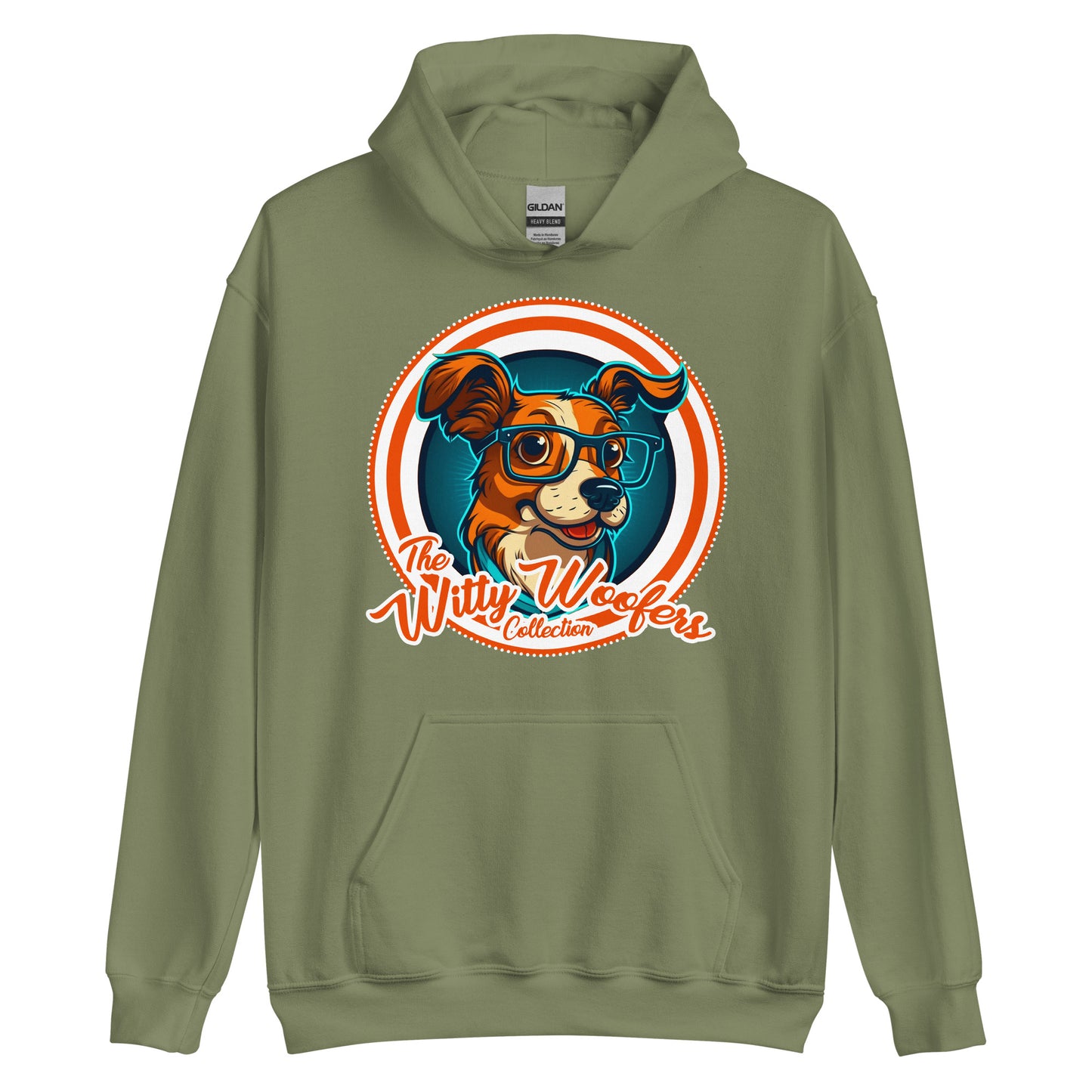 Witty Woofers #04 Cute Dog Hoodie