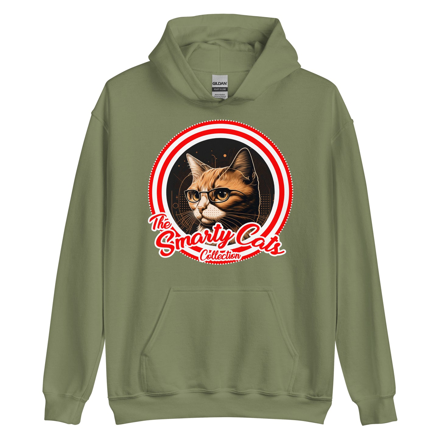 Smarty Cats #03 Cute & Adorable Cat Design Hoodie, Cat Mom, Cat Dad, Cat Lovers Gift Idea