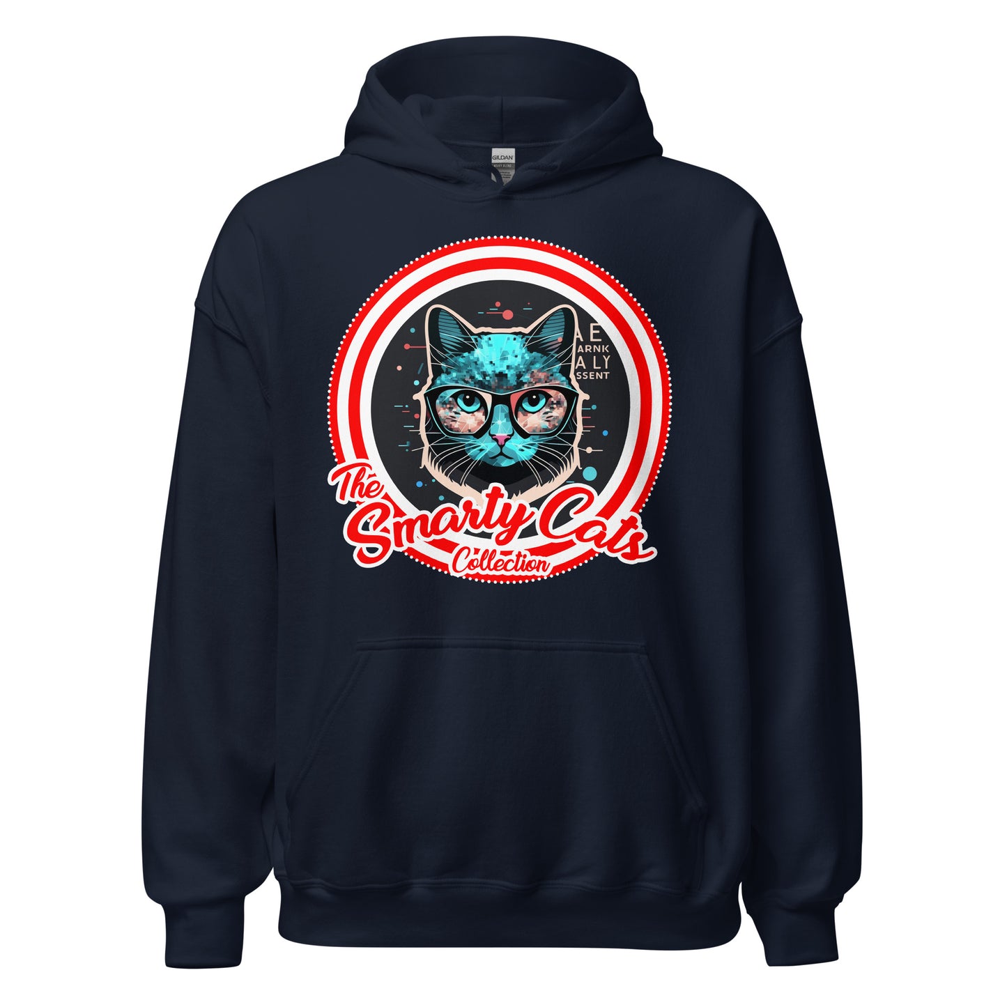 Smarty Cats #02 Cute Cat Hoodie, Cat Mom, Cat Dad, Cat Lovers Gift Idea, Spring Fashion