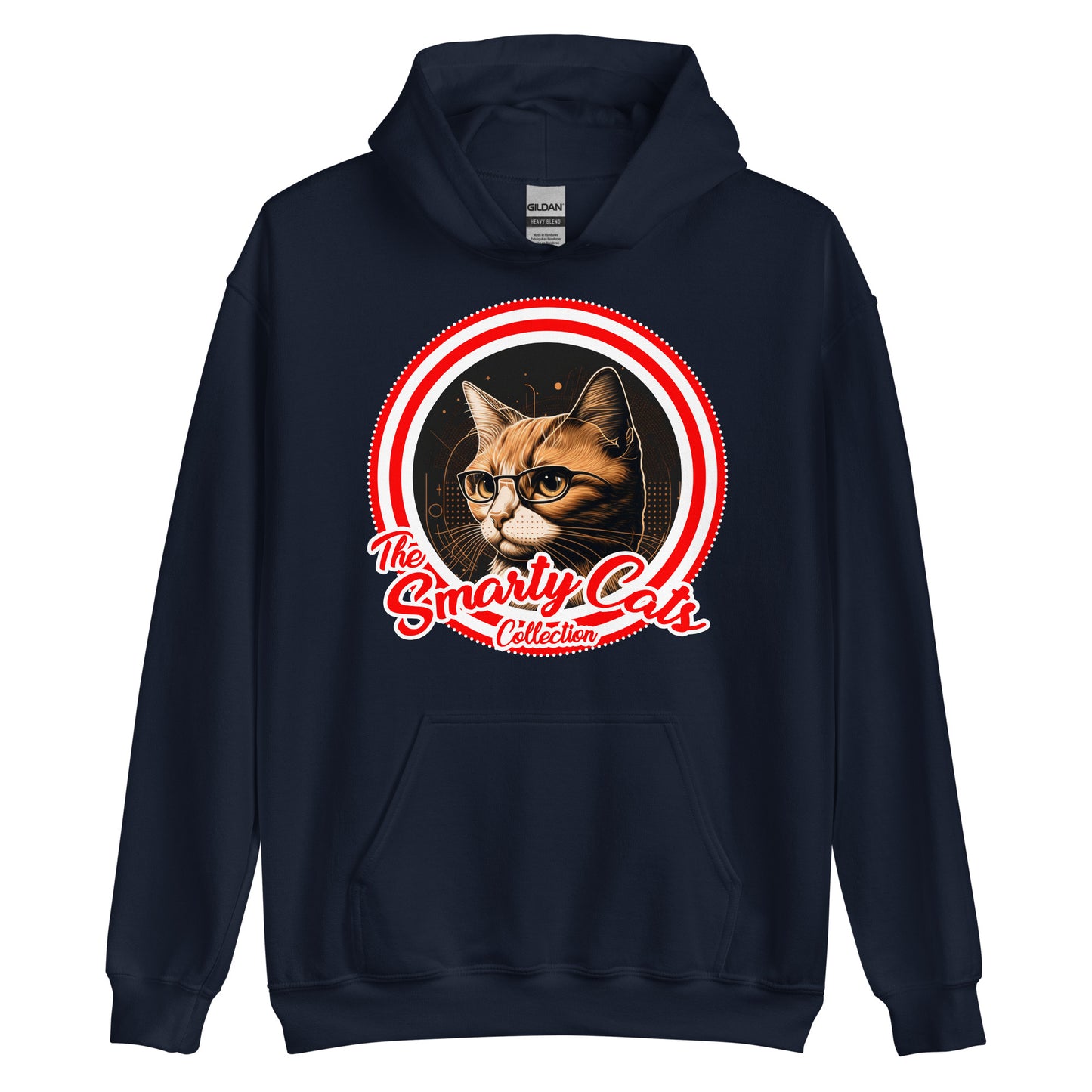 Smarty Cats #03 Cute & Adorable Cat Design Hoodie, Cat Mom, Cat Dad, Cat Lovers Gift Idea