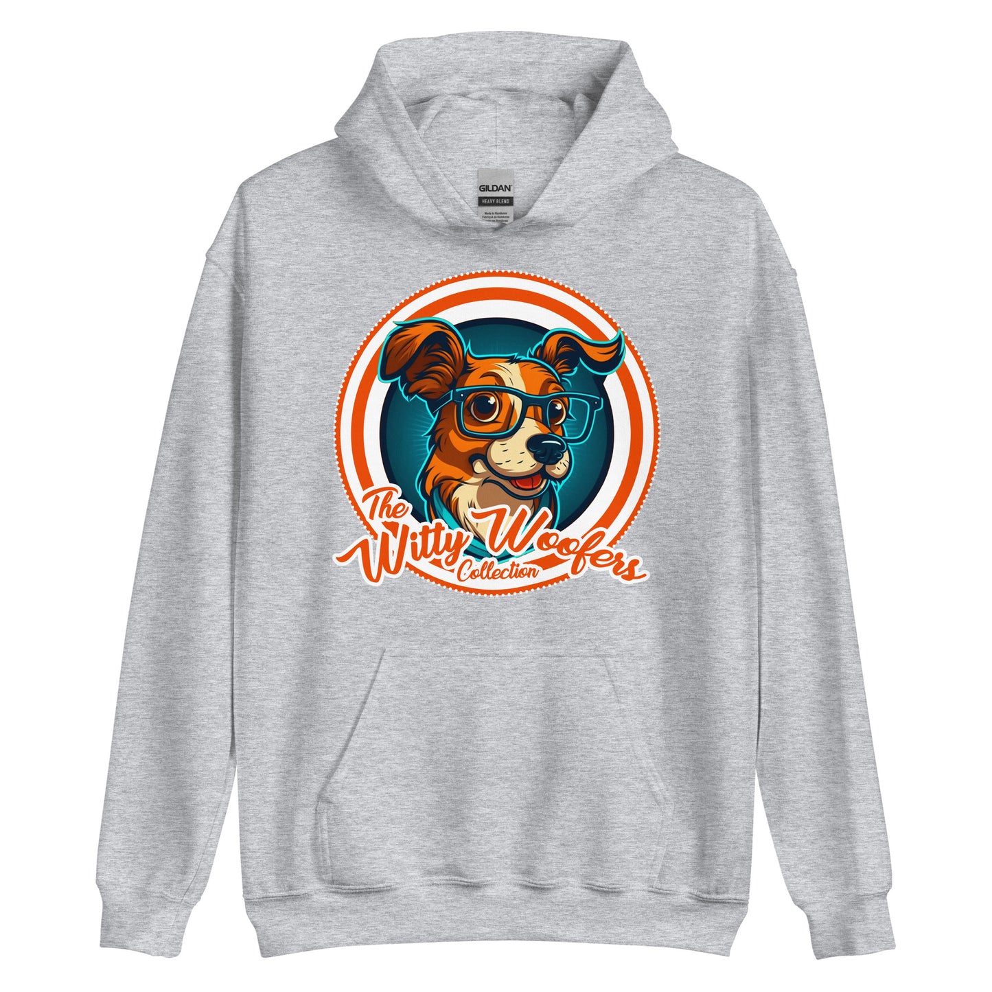 Witty Woofers #04 Cute Dog Hoodie