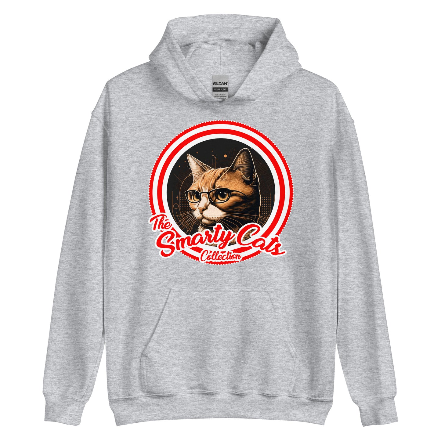 Smarty Cats #03 Cute & Adorable Cat Design Hoodie, Cat Mom, Cat Dad, Cat Lovers Gift Idea