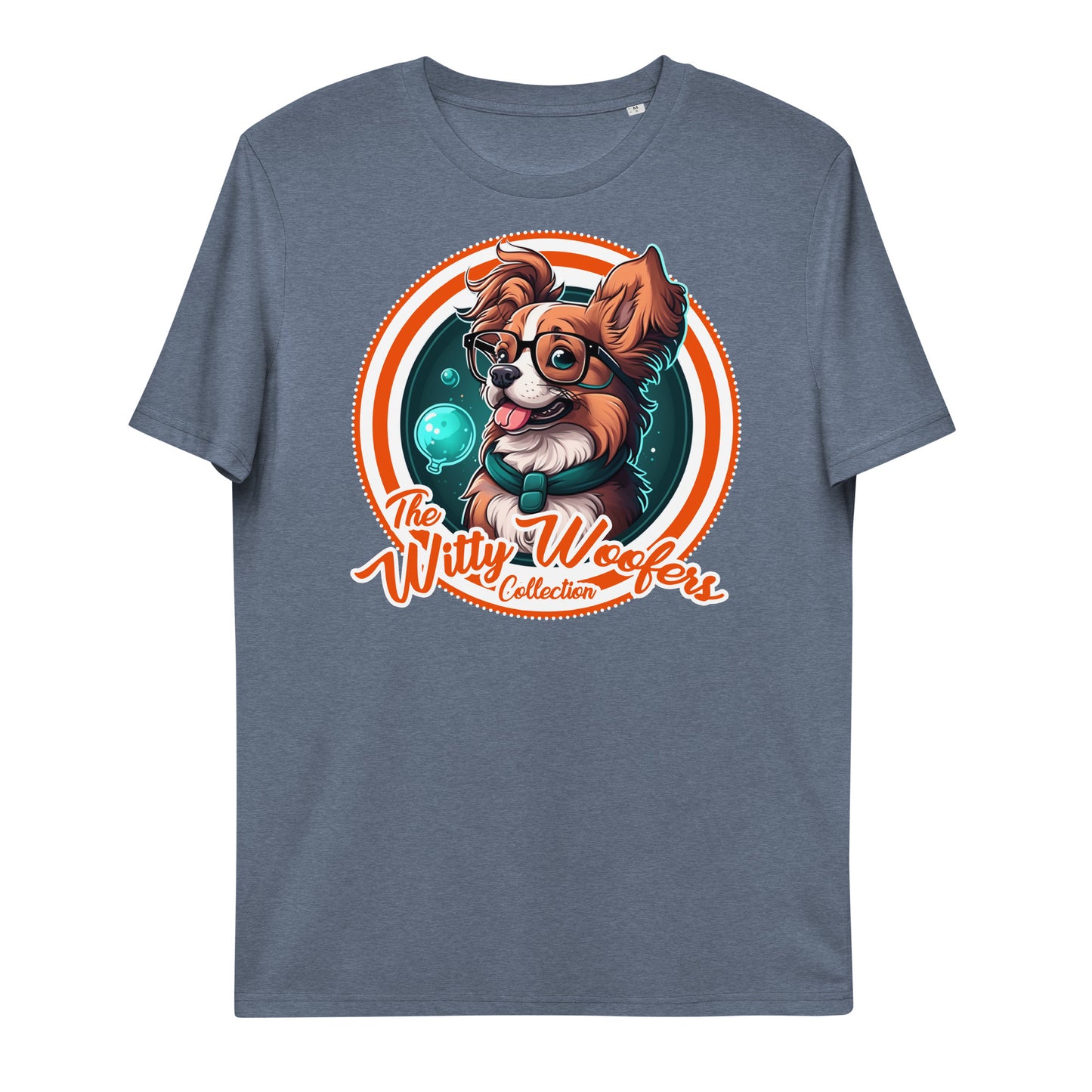 Dog Lovers T-shirt - Witty Woofers #01, Cute Dog Design T-shirt, Dog Lovers Gift Idea, Dog Mom, Dog Dad, Spring Fashion