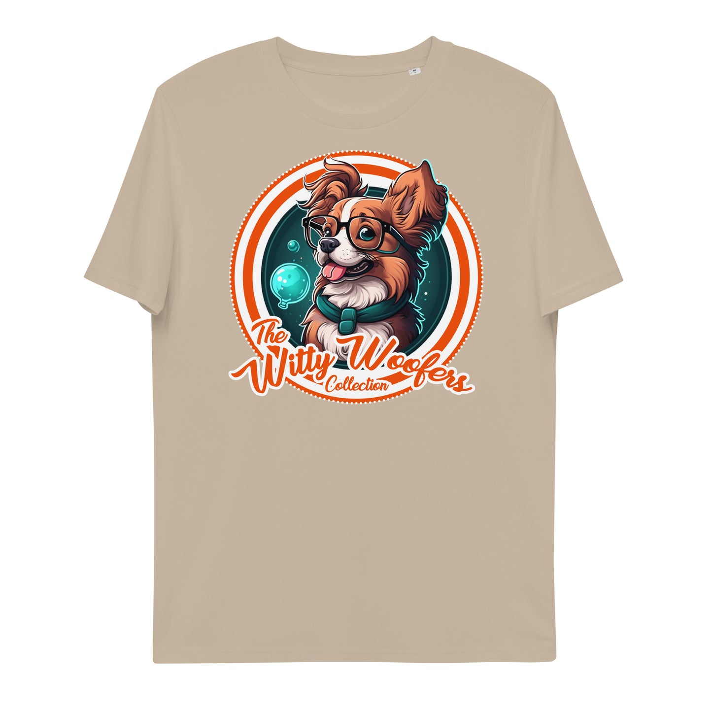 Dog Lovers T-shirt - Witty Woofers #01, Cute Dog Design T-shirt, Dog Lovers Gift Idea, Dog Mom, Dog Dad, Spring Fashion