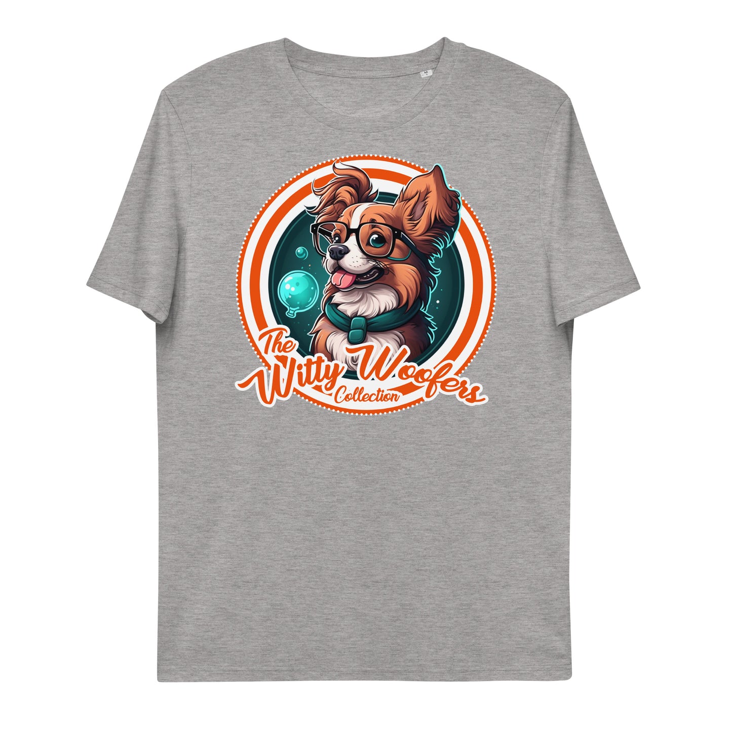 Dog Lovers T-shirt - Witty Woofers #01, Cute Dog Design T-shirt, Dog Lovers Gift Idea, Dog Mom, Dog Dad, Spring Fashion