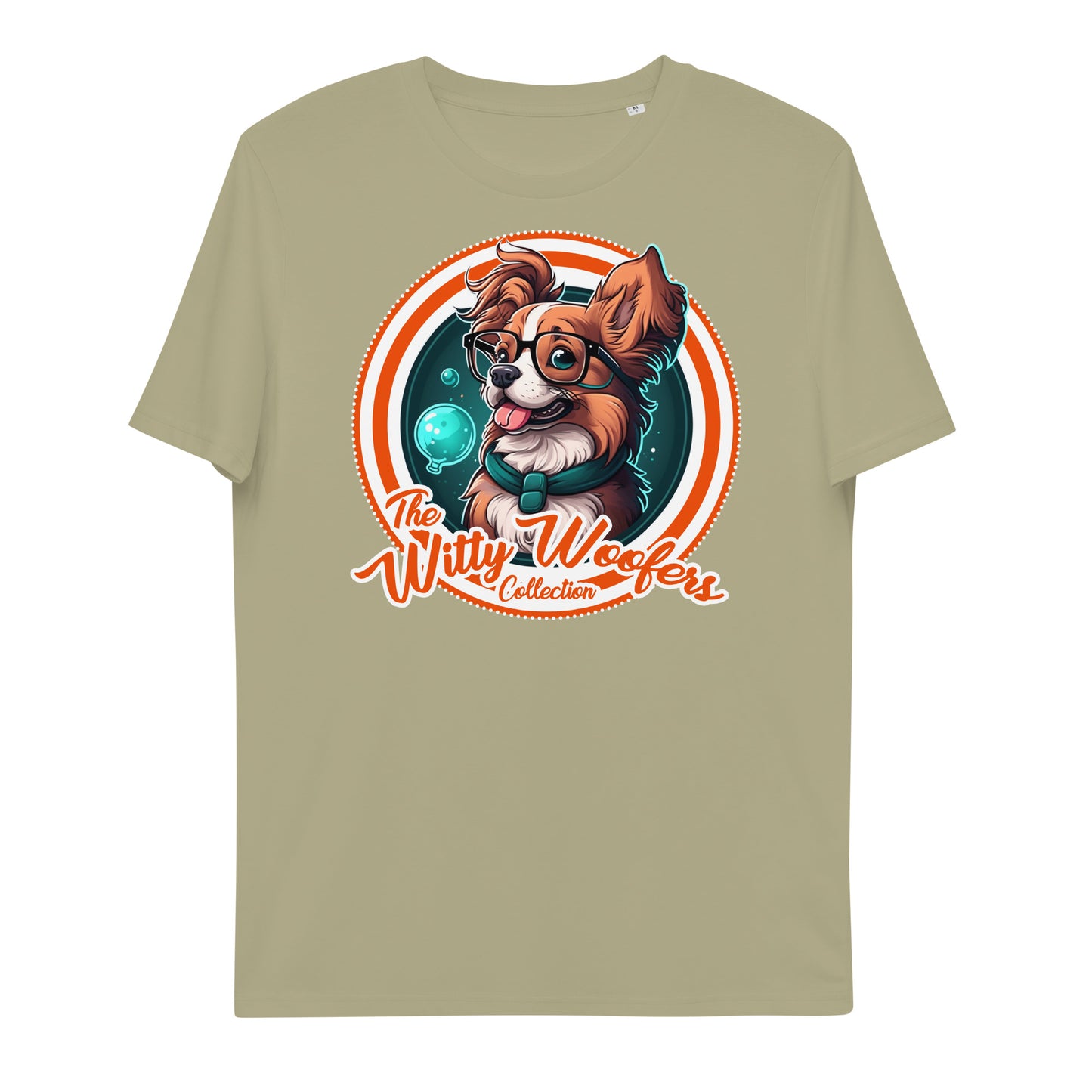 Dog Lovers T-shirt - Witty Woofers #01, Cute Dog Design T-shirt, Dog Lovers Gift Idea, Dog Mom, Dog Dad, Spring Fashion