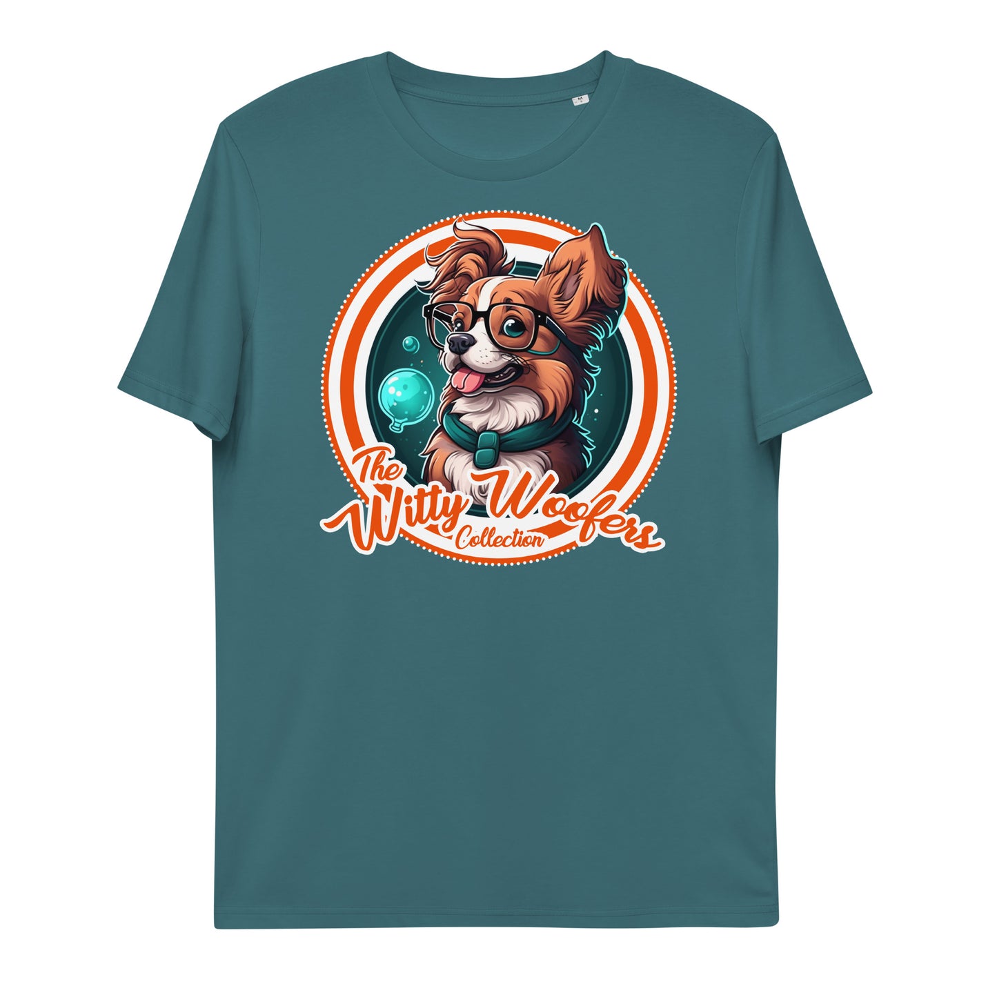 Dog Lovers T-shirt - Witty Woofers #01, Cute Dog Design T-shirt, Dog Lovers Gift Idea, Dog Mom, Dog Dad, Spring Fashion